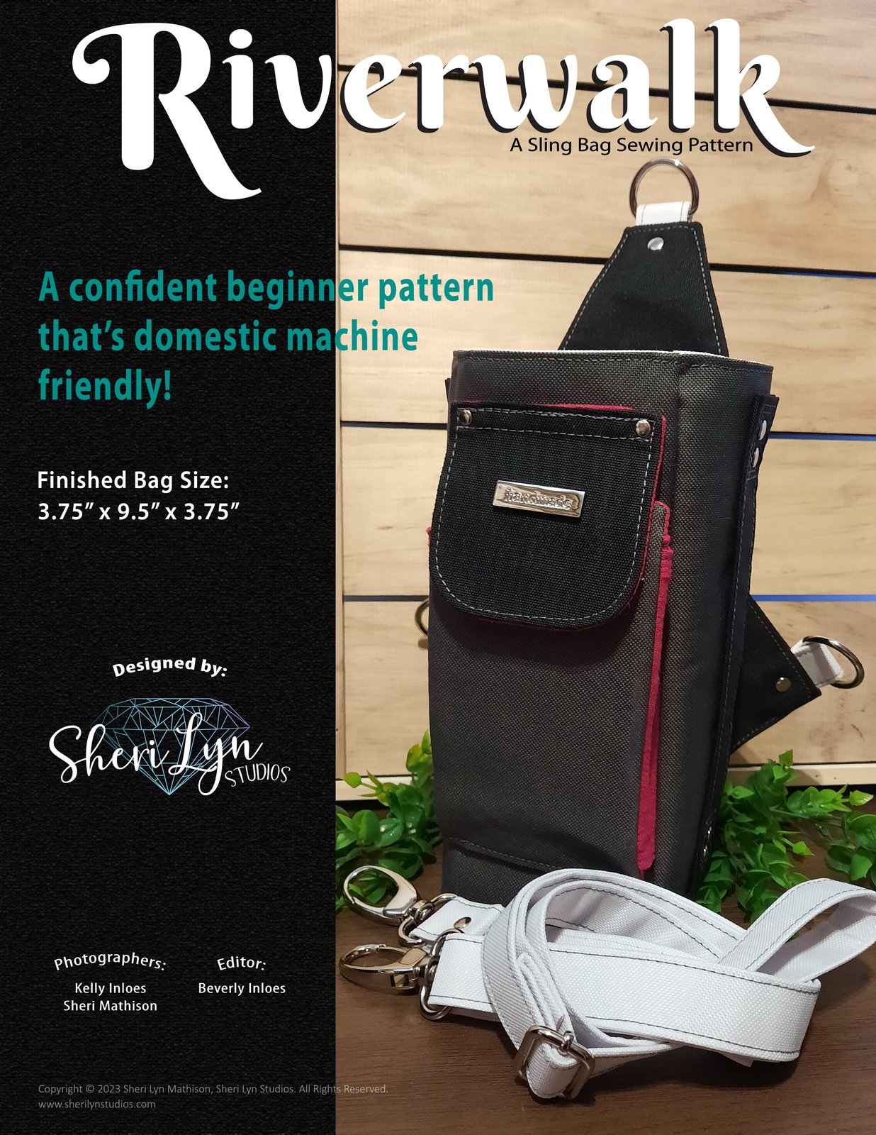 Riverwalk Sling Bag Sewing Pattern Sheri Lyn Studios